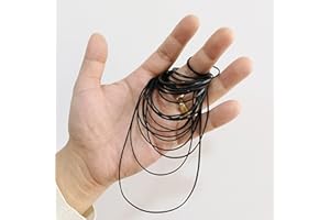 LinaLife 30pcs 40mm to 135mm Mix Cassette Tape Machine Belt Assorted Common Belt Cassette Machine for DVD Drive, Xbox 360, Repair Rebuild Common Square Belt, fit Almost Cassette Tape Machine