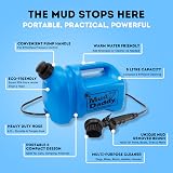Mud Daddy 8 Litre Portable Pet Wash Device Blue Muddy Walks Grooming view 2