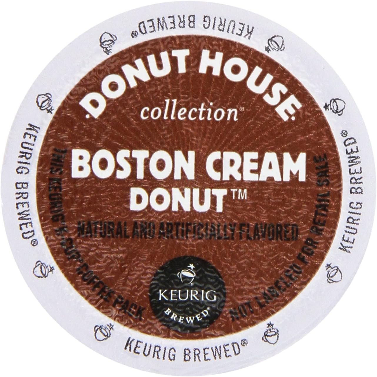 Donut House Boston Cream Donut Keurig 2.0 K-Cup Pack, 36 Count