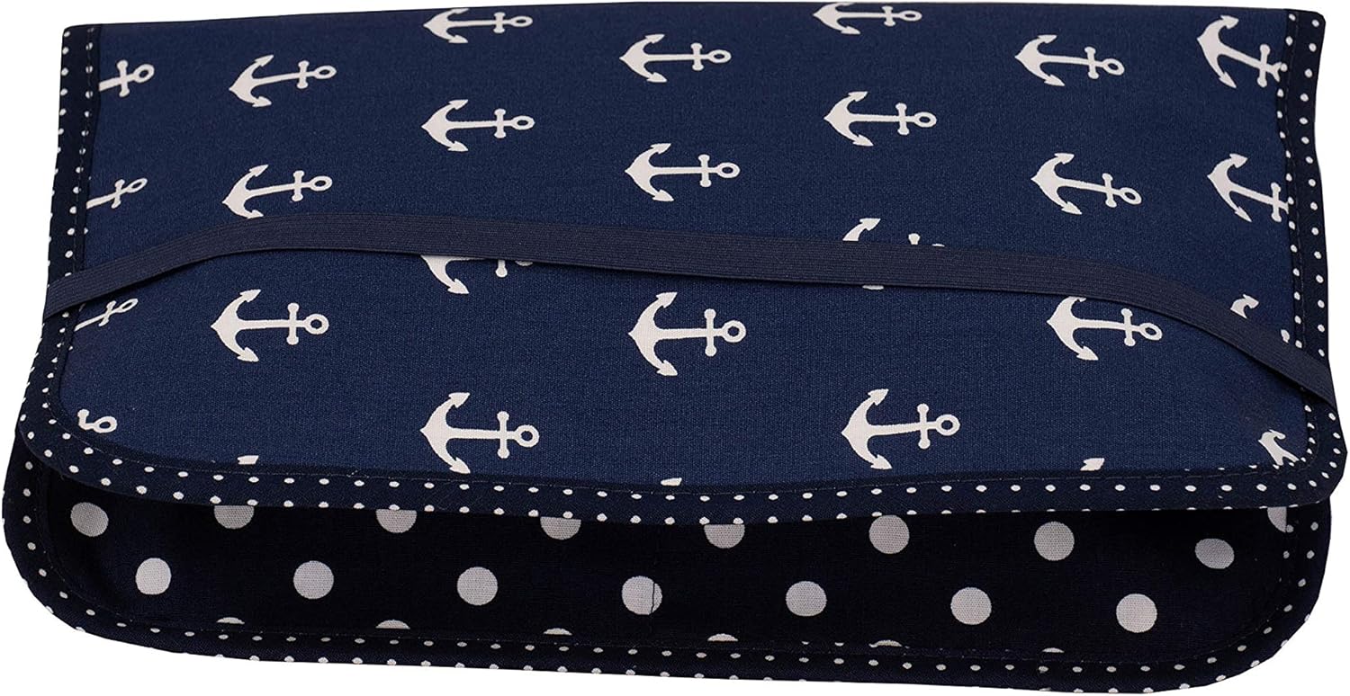 ULLENBOOM® bolsa para pañales con anclas azules (Fabricada en ...