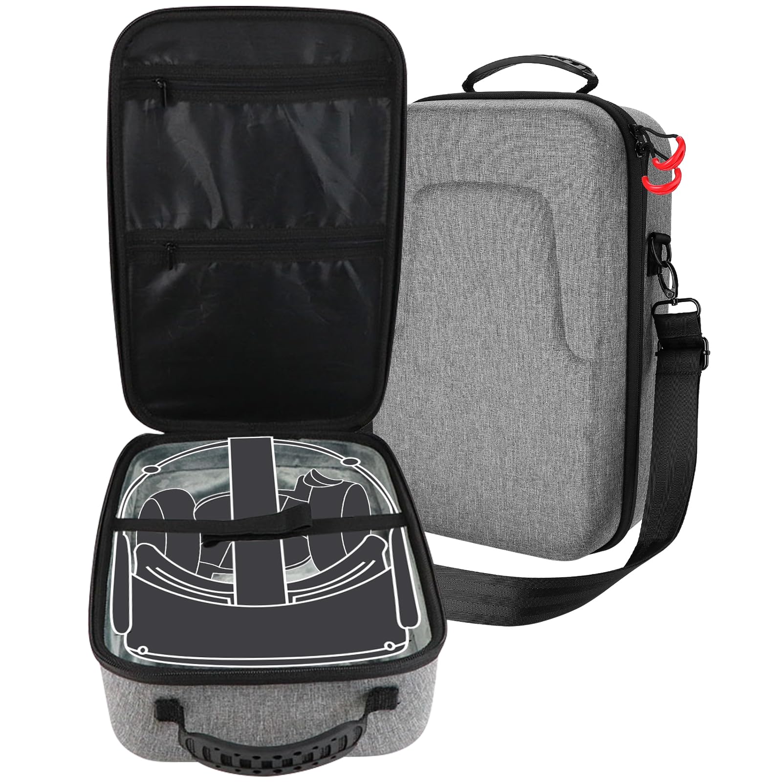 ProCase 旅行携帯用EVAハードケース Oculus Quest VR/Oculus Quest 2 プロケースの商品画像