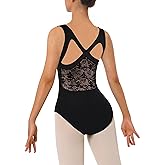 WYHDY Girls Lace Crisscross Back Dance Ballet Leotard Toddler Tank Dancewear