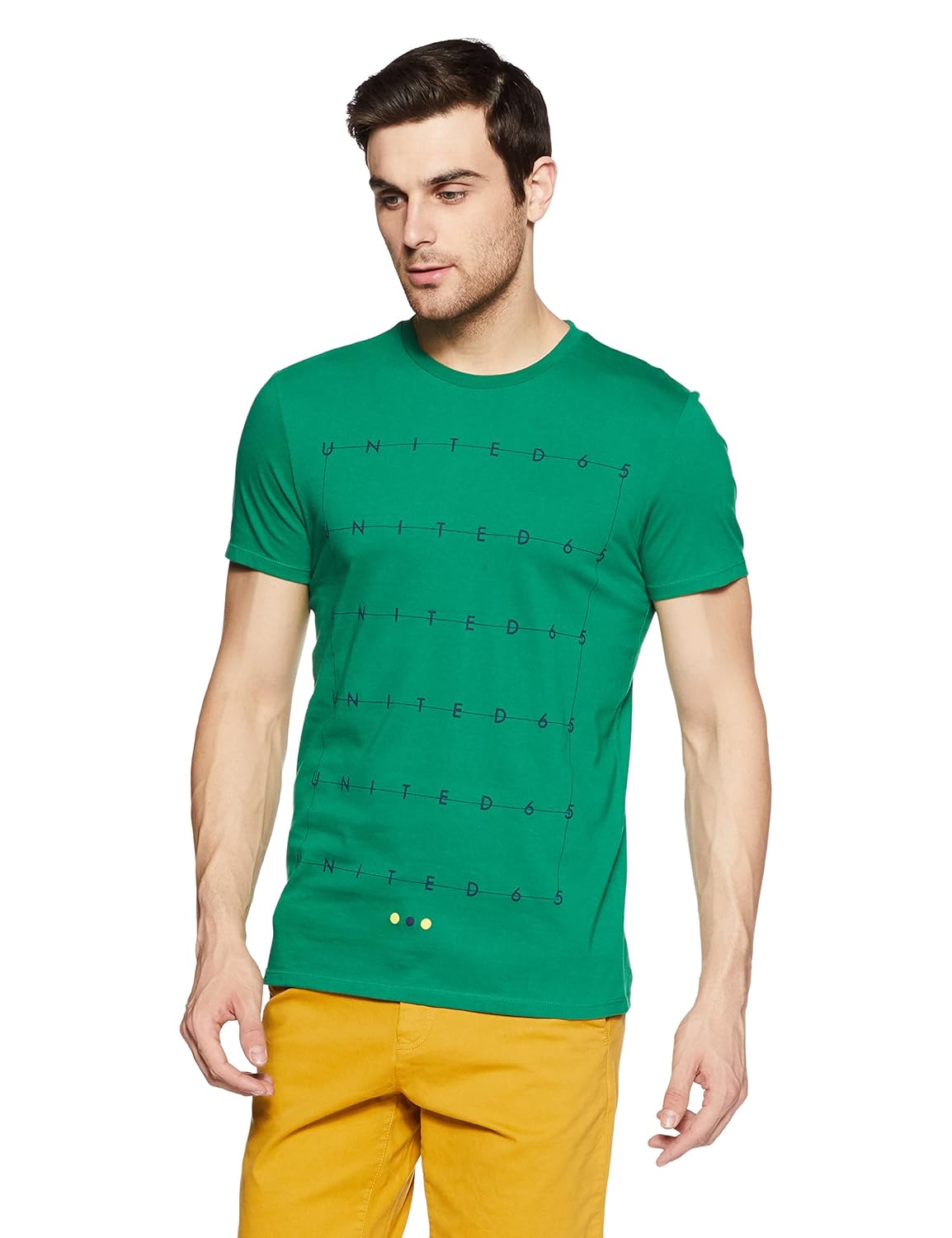 united colors of benetton men's printed regular fit t-shirt