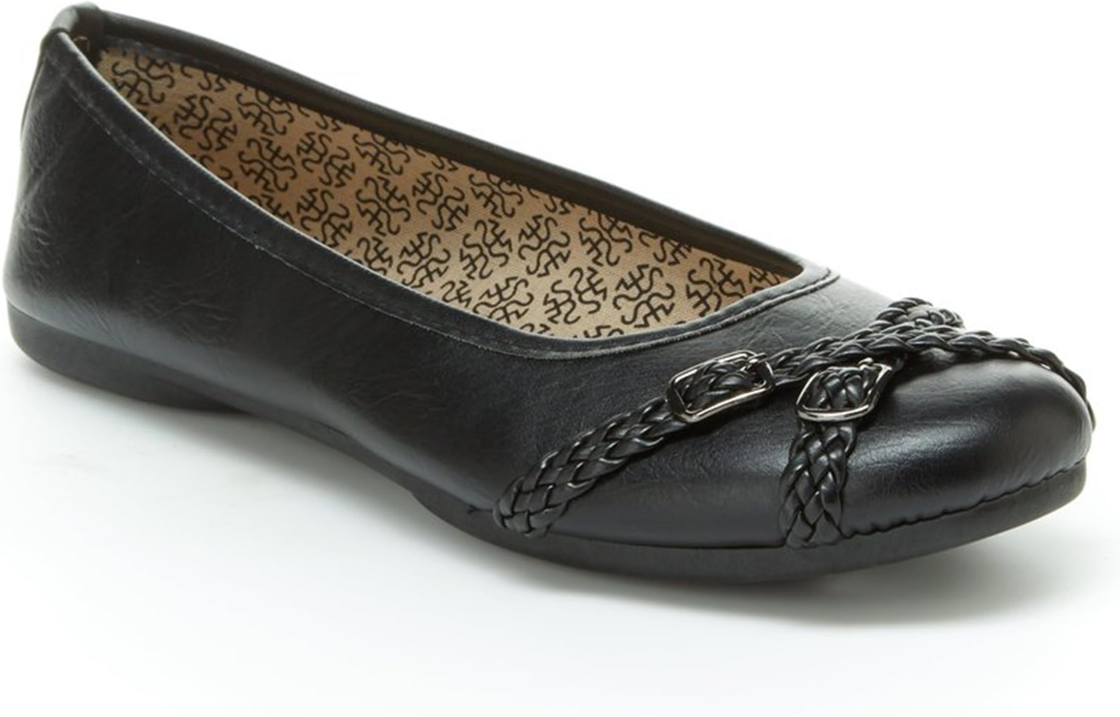Harborsides Gwen Women Comfort Flats, Memory Foam Insole, Flex A Lite Outsole