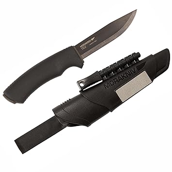 Amazon.com: Morakniv Bushcraft Carbon Steel Survival Knife with ... Amazon.com: Morakniv Bushcraft Carbon Steel Survival Knife with ...