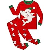 KikizYe Little Boys Long sleeve Pajamas Kids jammies Child Pjs