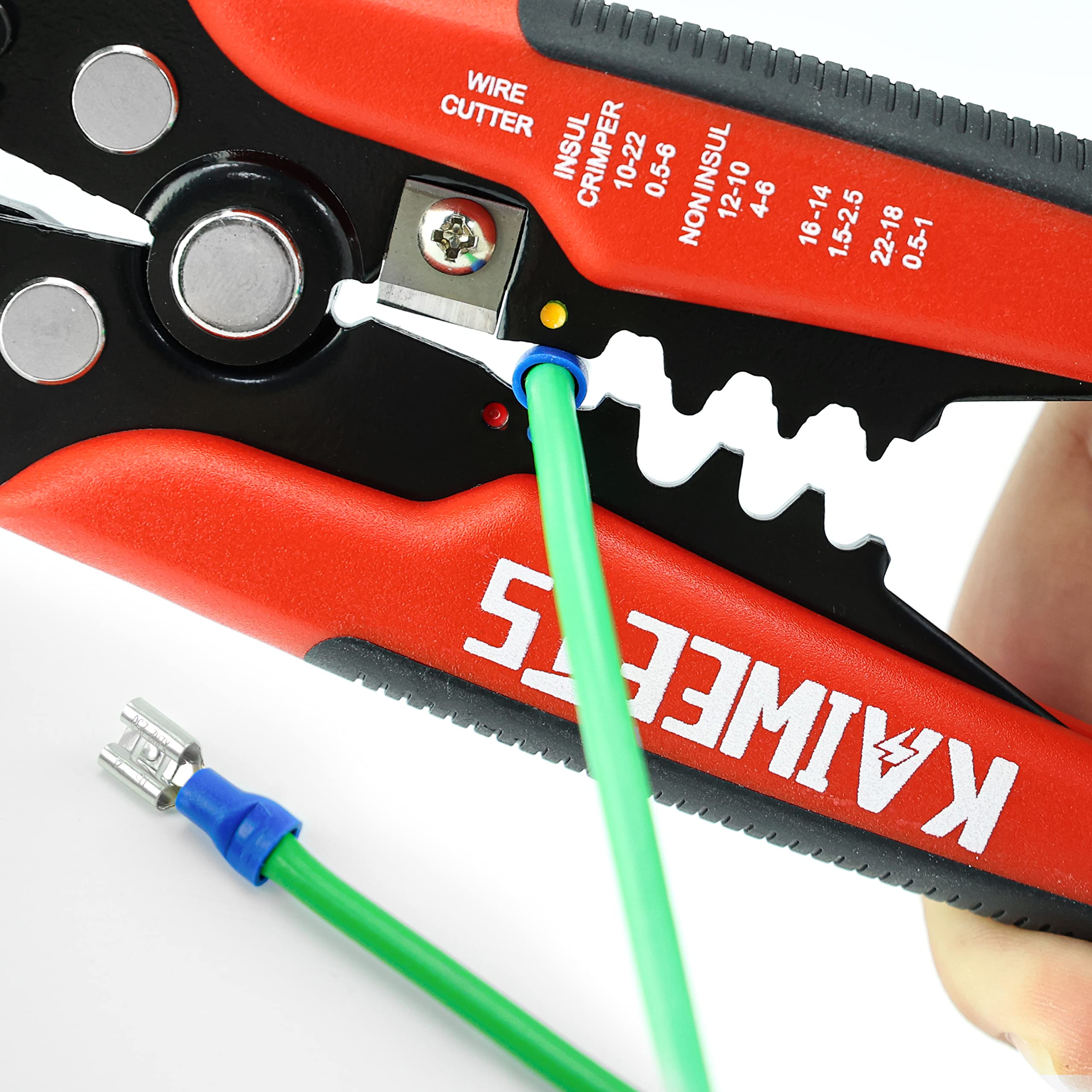 Mua KAIWEETS Multi-Wire Stripper, Automatic Wire Diameter Adjustment ...