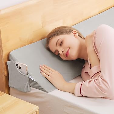 Coussin Anti Reflux Remplissage D'espace Pour Le Côté Du Lit Contre Le Mur, Tête De Lit Space Pillow Stopper Pink, Coussin De Tête De Lit En Mousse À Mémoire De Forme, Rose
