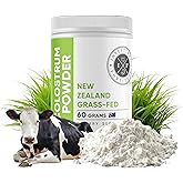 Intestinal Fortitude 100% Grass Fed New Zealand Cows Colostrum Powder, Grassfed, Hormone Free, GMO Free, Optimal Gut Health and Immune System Support, Leaky Gut, IBD, 60 Grams