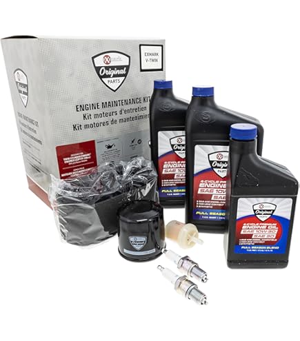Amazon.com : Exmark 144-0976 Oil Drain Service Kit Radius
