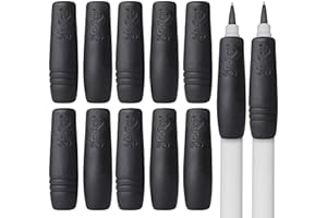 Mr. Pen- Pencil and Pen Grips, 12 Pack, Black, Pencil Grips for Adults