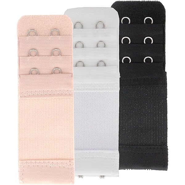 Set 3 Extensores De Contorno Sostén 2 Ganchos Ajustable | Cuotas Sin