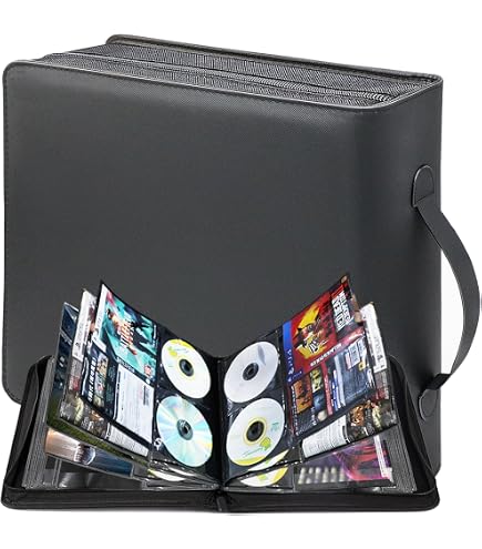 Amazon.com: Case Logic KSW-320 Koskin 336 Capacity CD/DVD