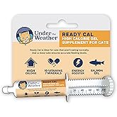 Under The Weather Pet | Ready Cal for Cats 100cc | High Calorie Supplement | Cat Weight Gainer and High Calorie Booster | 10 Vitamins, 7 Minerals &amp; Omega Fatty Acids (for Cats 100cc)