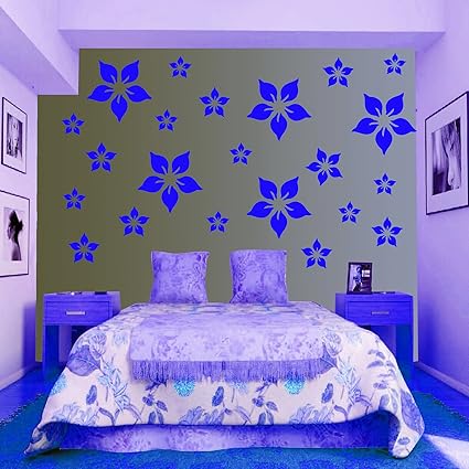 Kayra Decor Reusable Wall DIY Painting Stencil (16x24-inches, Multicolour)