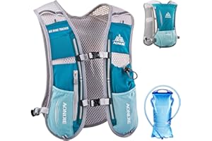 TRIWONDER Hydration Running Vest Backpack, Lightweight Water Pack for Men Women Hydration Backpack for Trail Race, Hiking, Cycling, Climbing, Camping, Jogging, Marathon