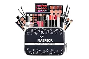 MAEPEOR All In One Makeup Kit 24PCS Makeup Kit for Women Full Kit Multi-Purpose Makeup Set for Beginners or Pros (KIT003)