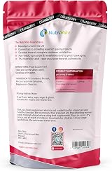 NutriVolv Cranberry 12000mg Tablets 120 Non Alcoholic Gluten Free view 5