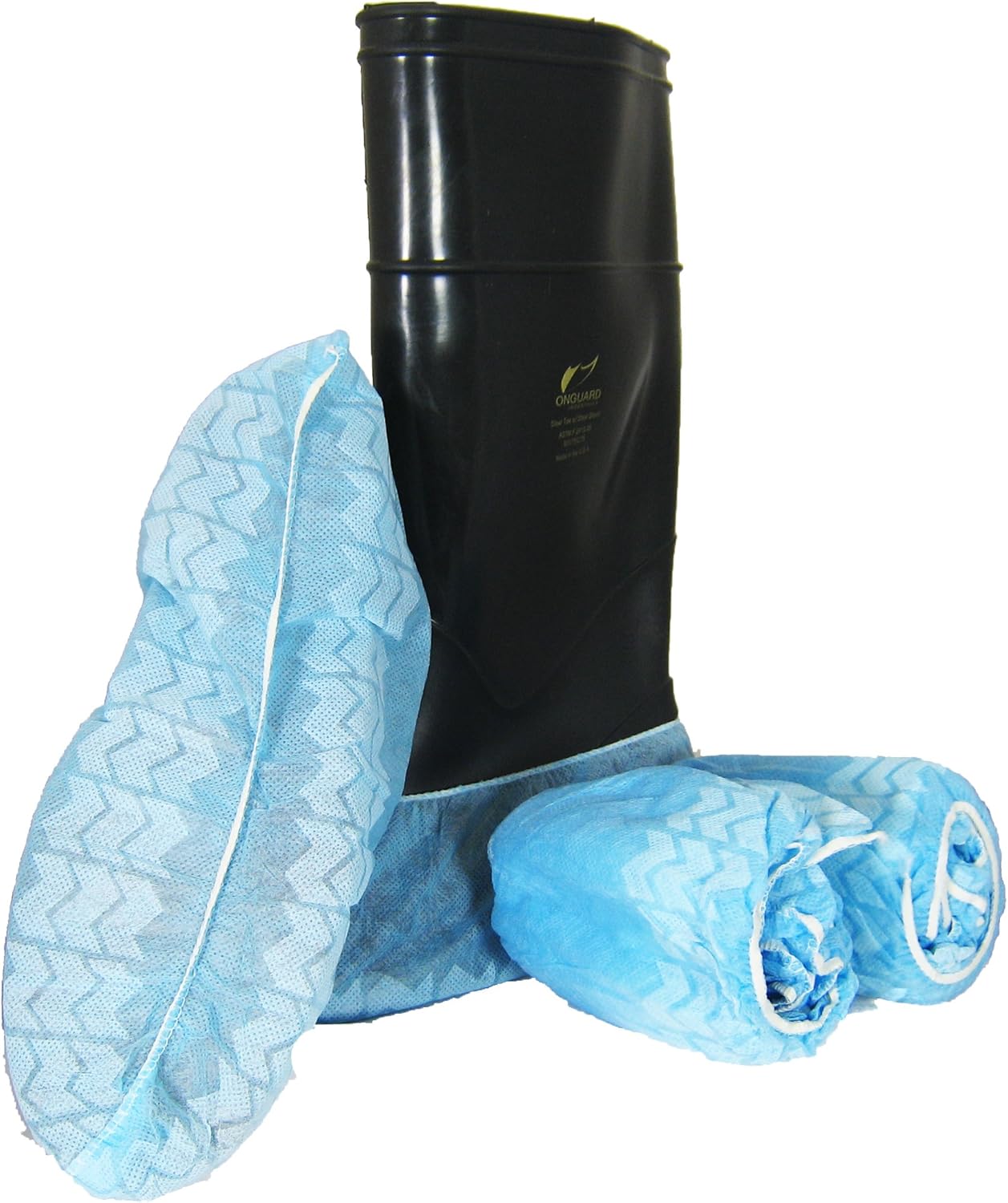 Anti Skid Shoe Covers Disposable Blue 100 Pc Paper Booties Amazon.ca