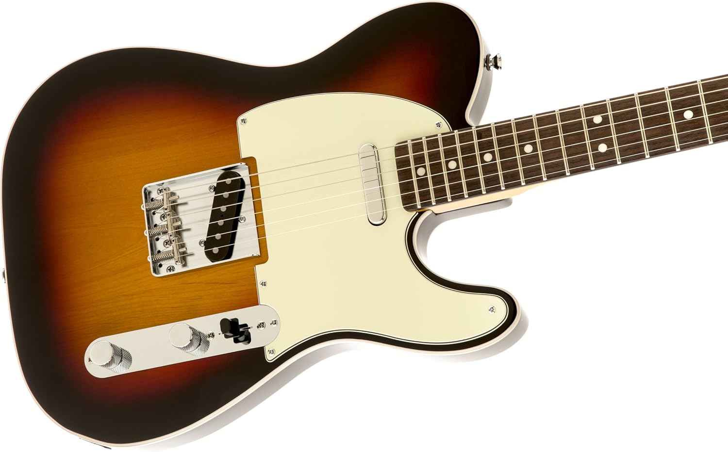 Amazon Com Squier By Fender Classic Vibe Telecaster Electric Guitar Custom 3 Color Sunburst Rosewood Fingerboard Musical Instruments