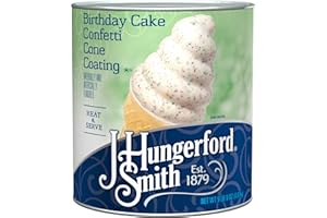 J. HUNGERFORD SMITH J Hungerford Smith Birthday Cake Confetti Cone Coating, 116 Oz Can, 3 Pack