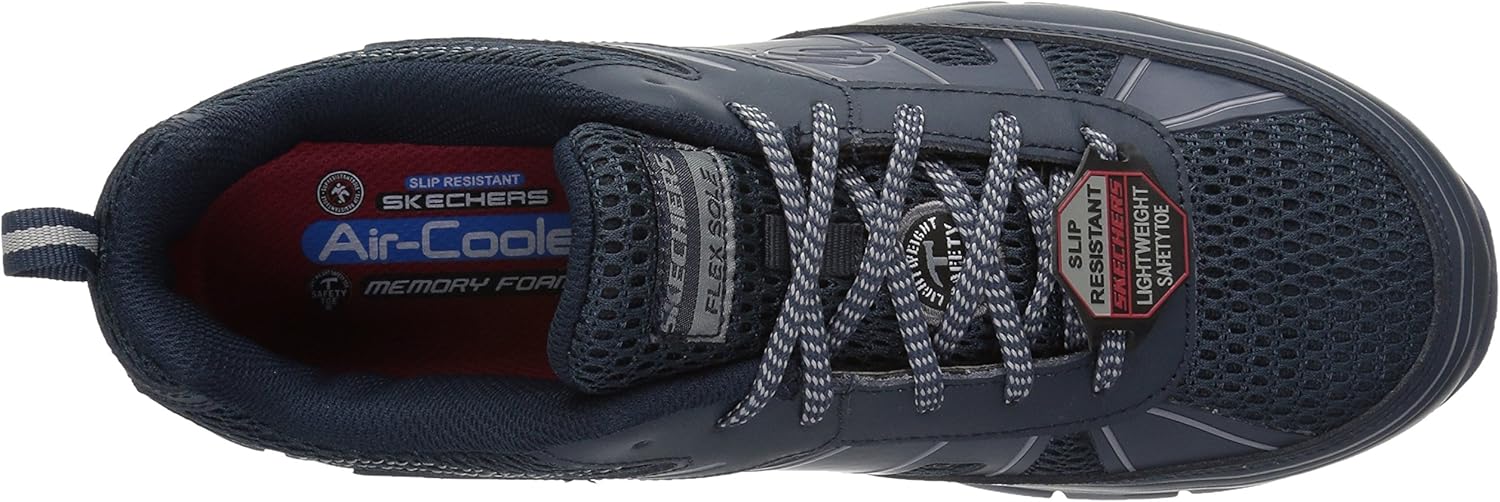 skechers men's synergy fosston work shoe