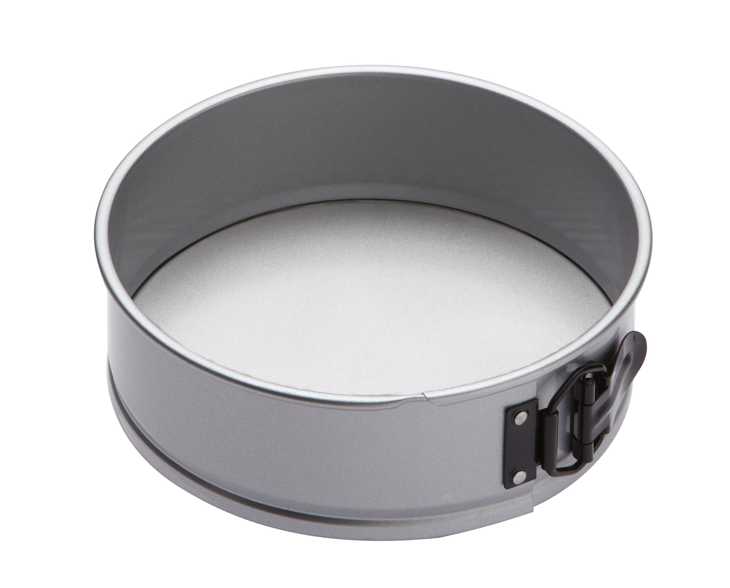 KitchenCraft Non-Stick Round Springform Cake Tin with Loose Base, 2.5 cm (8"), Silver