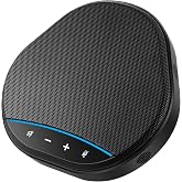CofunKool Conference Speaker and Microphone for Desktop PC Computer Laptop | Speakerphone, USB Plug and Play, 360&deg; Voice Pickup, AI Noise Reduction, Echo Cancellation, Touch Controls, One-Tap Mute