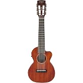Gretsch G9126 Acoustic Electric Guitar-Ukulele with Cutaway - Honey Mahogany Stain