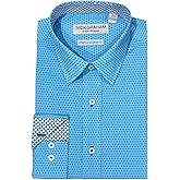 Nick Graham Men's Modern Fit, Aqua