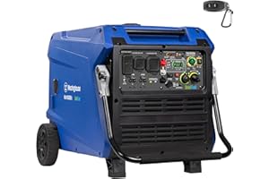 Westinghouse 11000 Peak Watt Dual Fuel Portable Inverter Generator, Remote Electric Start, Transfer Switch Ready, Gas and Propane Powered, Low THD - Safe for Electronics, Parallel Capable, CO Sensor
