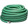 Rain Bird PGH75HF Premium High-Flow Garden Hose, Heavy-Duty 100% EDPM Rubber, Hexagonal, 3/4" Inside Diameter x 75' Long, Green