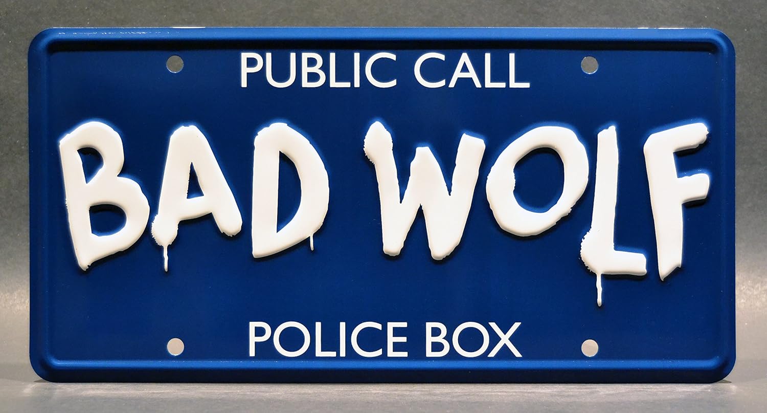 Celebrity Machines TARDIS + BAD WOLF, Navy Blue - Image 5