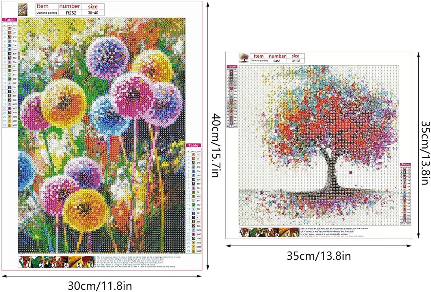 2 Pack 5D Diamond Painting Kit - Image 4
