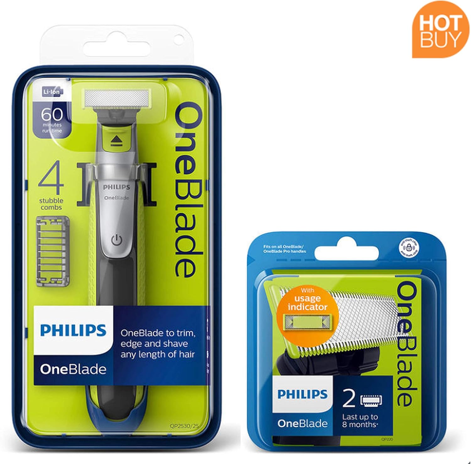 philips oneblade face and body replacement blade
