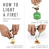 Light My Fire Fire Steel Outdoor Scout 2-in-1 Emergency Whistle 3000 Ignitions view 7
