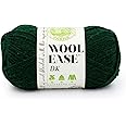 Lion Brand Wool-Ease DK Yarn, Yarn for Knitting, Crocheting, and Crafts, Forest Green, 1 Pack