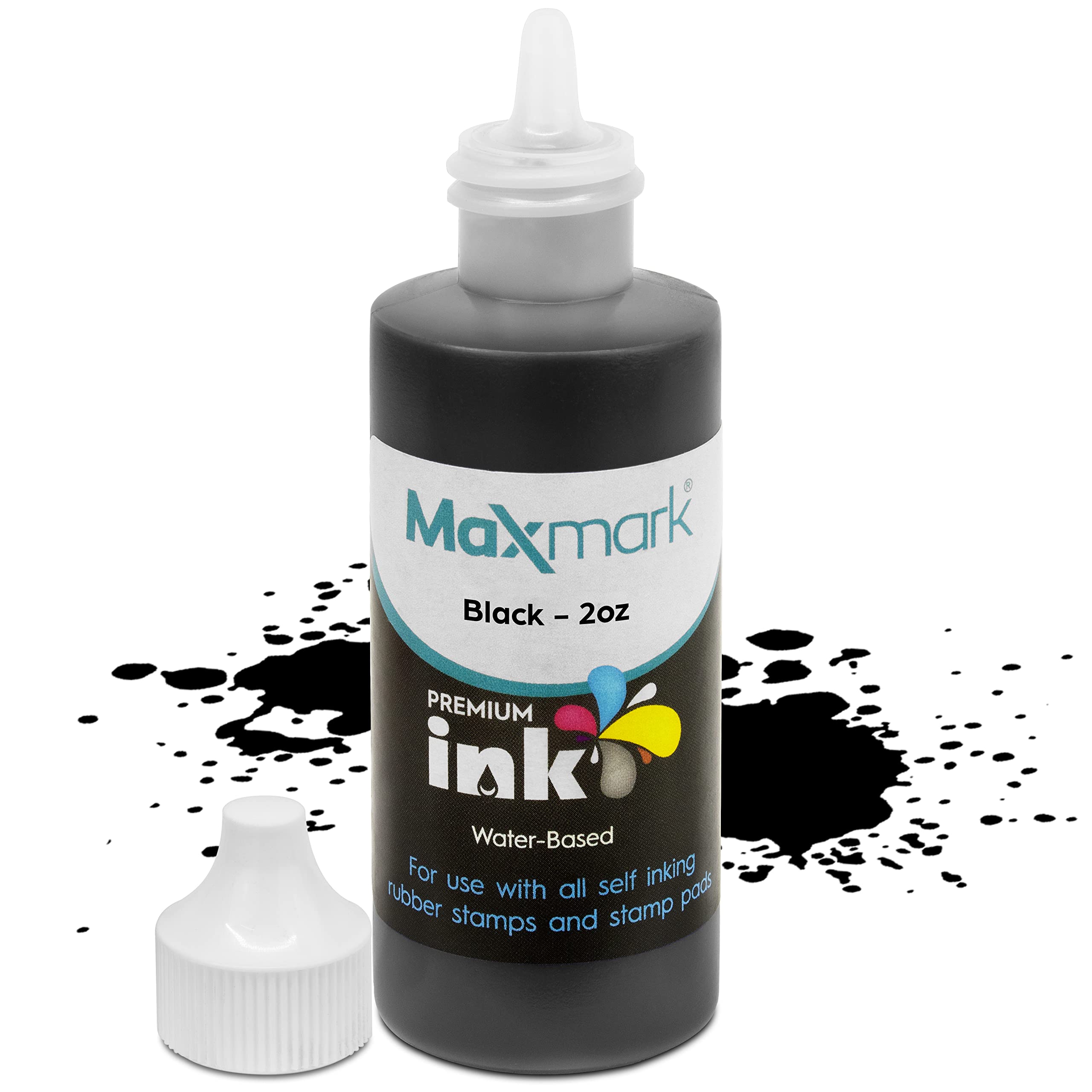 MaxMark Premium Refill Ink for self Inking Stamps