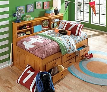 Amazon Com American Furniture Classics Day Bed With 6 Drawers