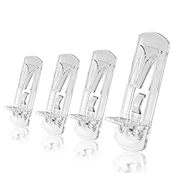 Jamiikury 60pcs Locking Shelf Support Pegs, 5mm