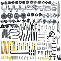 パーツ Prologo Connect Habow 169pcs Technic-Parts Axle-Pin-Connector Compatible with