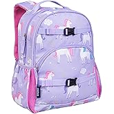 Wildkin ECO rPET 15-inch Kids Backpack – Sustainable, Padded, Adjustable – Unicorn