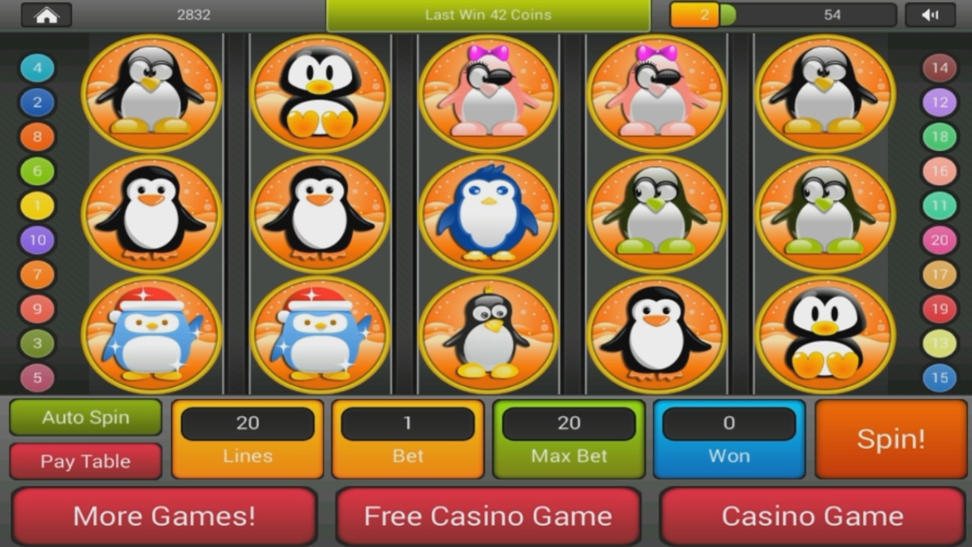 Slot de maquina Penguin Splash