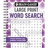 Brain Games - Large Print Word Search (Swirls)