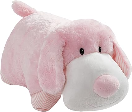 Amazon Com Pillow Pets My First Pink Puppy 18 Stuffed Animal