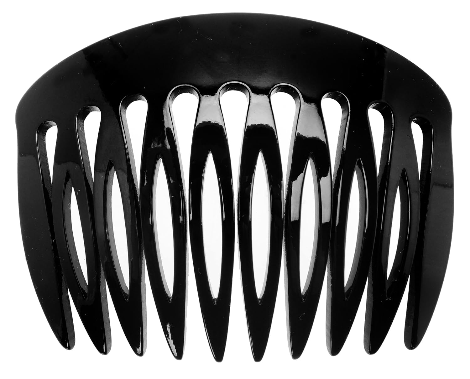 France Luxe Classic European Side Comb - Onyx : Decorative Hair Combs : Beauty