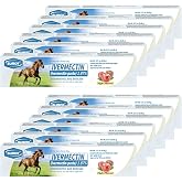 12 Pack Ivermectin Horse Paste 1.87% &ndash; Apple Flavored Oral Dewormer for Horses