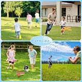 deAO 5 Piece Colourful Boomerangs for Kids Easy Throw Indoor Outdoor Fun view 6