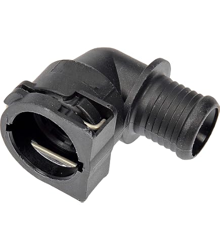thumbnail image 2 of Gates 28625 Heater Coolant Hose Connector – 3/4 Inch 90° Elbow, Glass Reinforced Nylon (3-Pack) 2 of 6