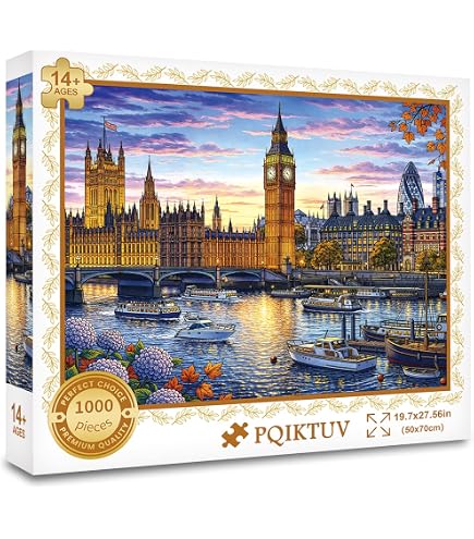 Amazon.com: EuroGraphics London Big Ben (1000 Piece) Puzzle : Toys